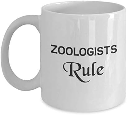 Os zoólogos governam a xícara de chá da zoologia de colegas de trabalho, presente de viagem, presente de viagem, presente