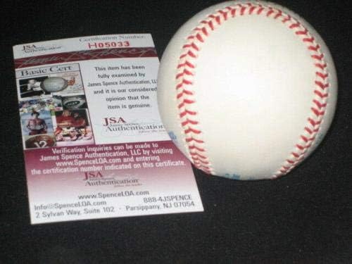 Ben Adams Red Sox assinou autografado autêntico liga negra oal beisebol jsA - bolas de beisebol autografadas