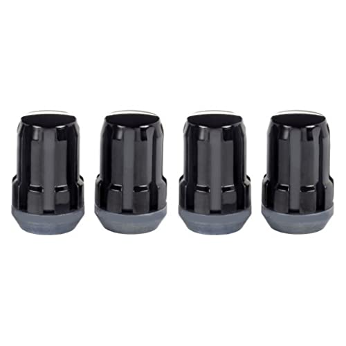 McGard Splinedrive Nut Compatível com Chevy HHR 2006-2011 | Assento de cone | M12 x 1,5 | 1.24in. Comprimento | 4-PACK | Preto | Requer