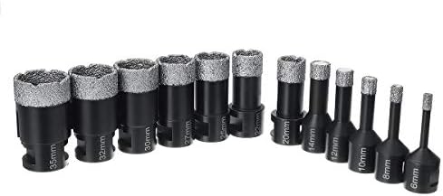 Gongju31 m14 broca de mármore bit de 6-35 mm de orifício de serra ângulo de diamante hole de perfuração Cutter ferramenta