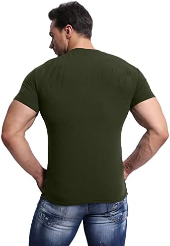 Camisetas Musculares dos Músculos Plameil Mangas de Mangas Crepinhas Crevura Treino Camisetas de Camisetas de Camisetas