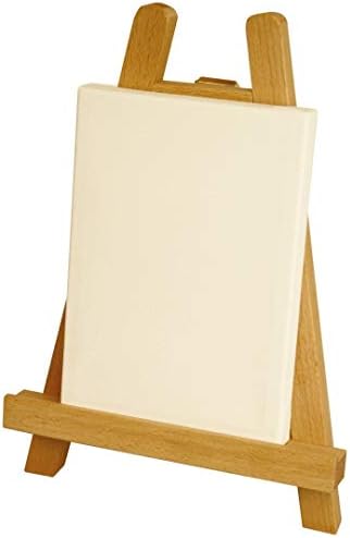 U.S. Art Supply 10.5 Display Small Tabela Stand A Artista A Artista Araço, tripé de Beechwood, Cavalia de Pintura de Pintura