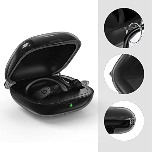 Capa de caso PowerBeats Pro, capa dura Filoto para PowerBeats Pro Wireless fones de ouvido de proteção à prova de choque
