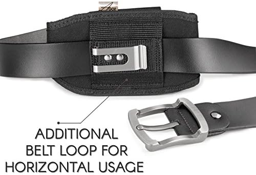 Bago de coldre do scanner, bolsa de transporte robusta para Janam XT100, XT200, XM5, XM2-RFID, Memoros Datalogic 10 Motivo Touch Computador para Mobile, capa com Forte Clip Belt Loops