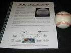 MLB Stars & Legends assinado autografado ONL Baseball PSA/DNA Mathews, Spahn + - Bolalls autografados