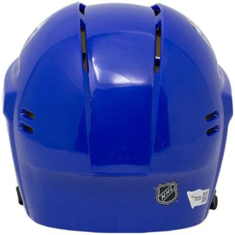 Zach Hyman assinou assinado Edmonton Oilers Blue Mini Hockey Helmet Fanatics - Capacetes e máscaras autografadas da NHL