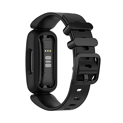 EIEUUK Relógio Bandas compatíveis com Fitbit Ace 3 Tracker for Kids, pulseiras de silicone suaves Substituição de tiras de