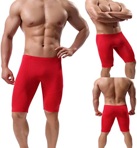 Doomiva Men Gym Training Sport Short Dry Fit Compression Workout Workout Running Kneend Leggings