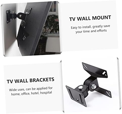 Monitor solustre suporte ajustável suporte de computador suportes de parede de tv monitor supurador de parede suporte de parede