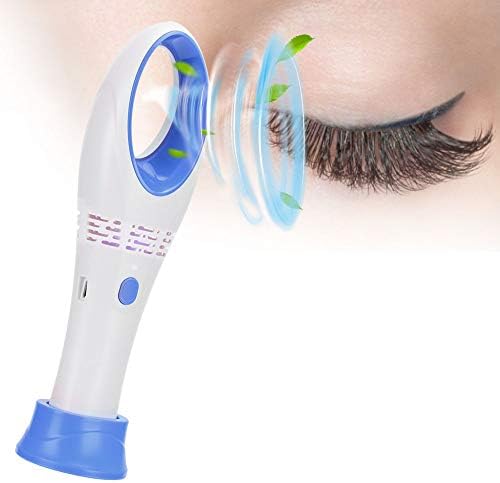 Razzum mini cola rápida secagem fã de cílios Extensão Air Maquiagem Olhe Limpa de Limbo de Ventilador do Secador de Secador