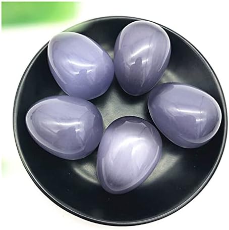 Seewoode AG216 1PC Big Purple's Eye Stone Stone em forma de amostra de pedras preciosas cura de cristal de círculo de pedras
