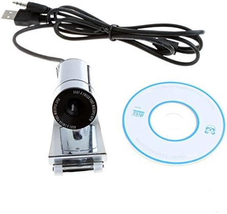 Webcam PC W250 USB 2.0 de 50,0m genérico com microfone para laptop