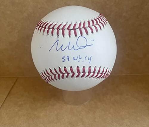 Mark Davis 89 N.L. Cy Padres assinado Auto M.L. Baseball JSA AH46942