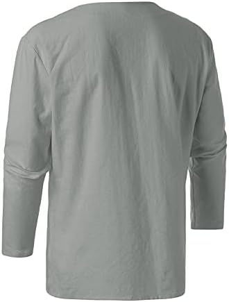 Camisas de vestido masculinas de verão Camisas longas Casual Casual Spring Top T-shirt Manga masculina masculino masculino