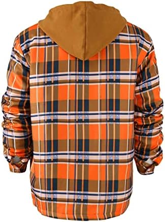 Jaquetas para homens masculino de botão de botão de botão de botão com capuz com casacos de capuz
