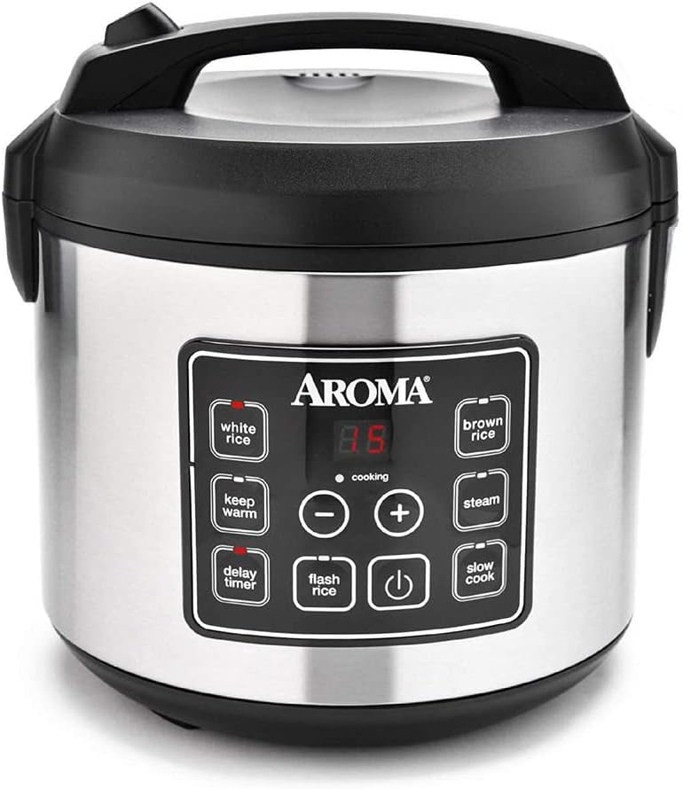 A fogão de arroz digital de 20 cupes e a vapor de alimentos Arc-150SB