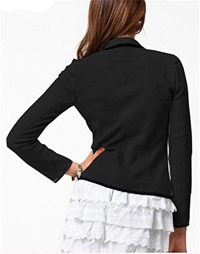 Andongnywell Fashion Women Tops Coat Blazer Terne