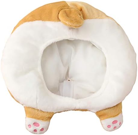 Kesyoo Roupas modernas corgi chapéu adulto crianças cães figurino de animais novidades chapéus engraçados para festa de