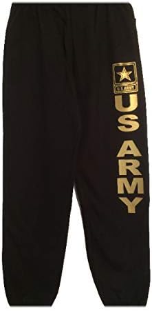 Roupa do exército dos EUA Hoodie & Sweatpantes Sorto de ouro brilhante Design de ouro