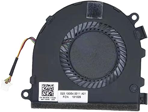 Quetterlee Substituição Novo ventilador de resfriamento da CPU de laptop para Dell Latitude 3300 E3300 Série 09J90W 0WH7XP DFS1507057Q0T