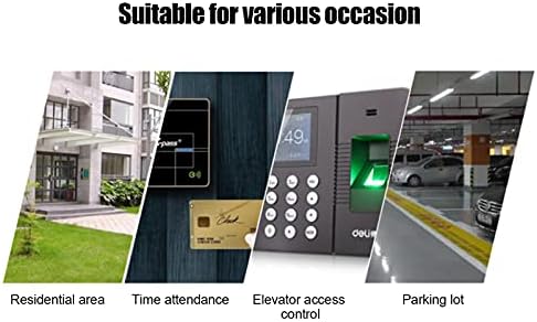 FOB chave, compacto portátil sensível para estacionamentos para sistema de controle de acesso para participação no tempo