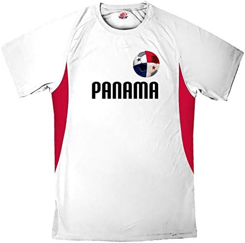 Bola de futebol do Panamá personalizada 1 camisa adulta personalizada com seus nomes e números