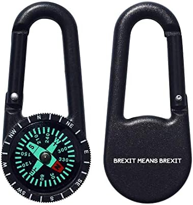 Azeeda 'Brexit significa Brexit' Compass Keyring