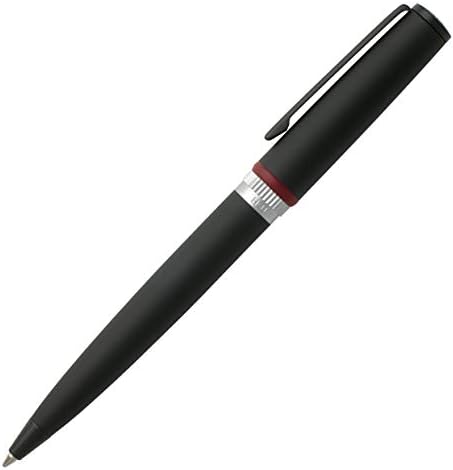 Hugo Boss HSG8024A Pen do engrenagem de engrenagem - preto