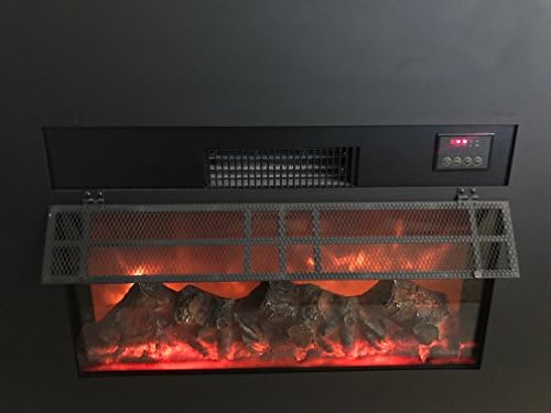 Aa armazenamento Y-Décor True Flame Electric Insert 24 com surround frontal