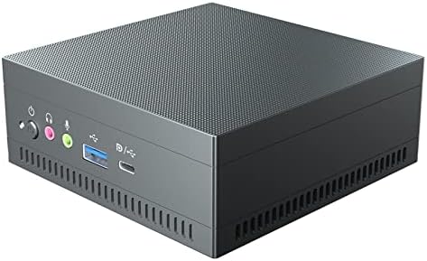 Jieruicc AMD Ryzen 7 3750H Mini PC, DDR4 RAM/M.2 NVME SSD, Windows 11 Pro, Gigabit Ethernet, 4K@60Hz, Triple Display, Wi -Fi