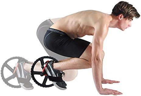 Roda muscular abdominal YFDM - Roletim AB - Equipamento de treino resistente AB para treino principal - Equipamento de exercício
