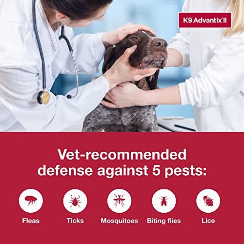 K9 Advantix II Prevenção de pulgas e carrapatos para cães extra-grande
