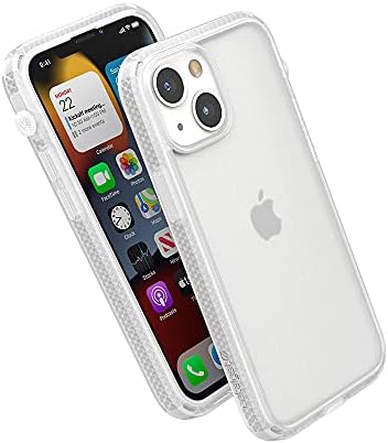 Catalyst iPhone 13 Mini Case influencia estojo slim, estampa de estampa de dedos, telefone de prova de gota, com cordão