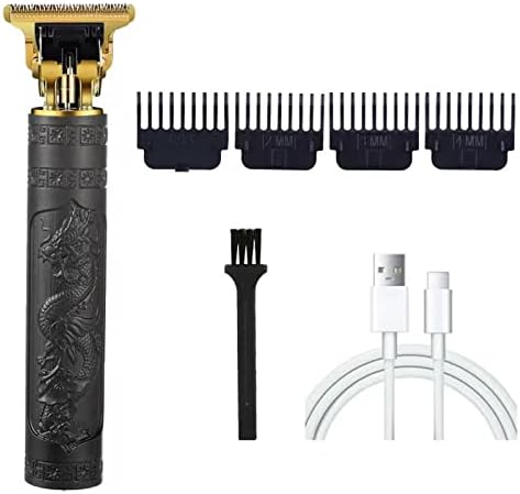 Chapeiro PullUoe Clippers for Men Professional masculino Clippers T-Blade Hair Edgers Clippers, aparadores de corte fechado, Clippers