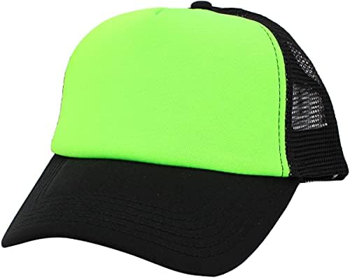 Classic Foam Front Mesh Backer Trucker Hat Hat Baseball Cap Plastic Summer Snapback ajustável