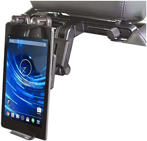 A apoio de cabeça portátil da Navitech no carro compatível com o tablet Chuwi Hi8 SE 8