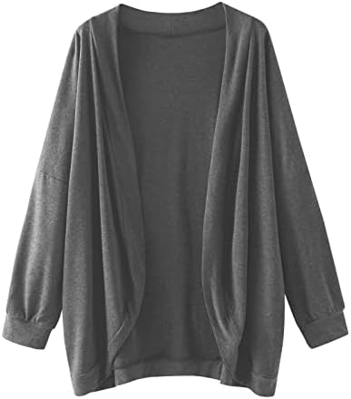 Mulheres revestem o inverno, manga longa Cardigan Cardigan Tunic Date Night Night Modern Fit V Neck Cardigan Ruched