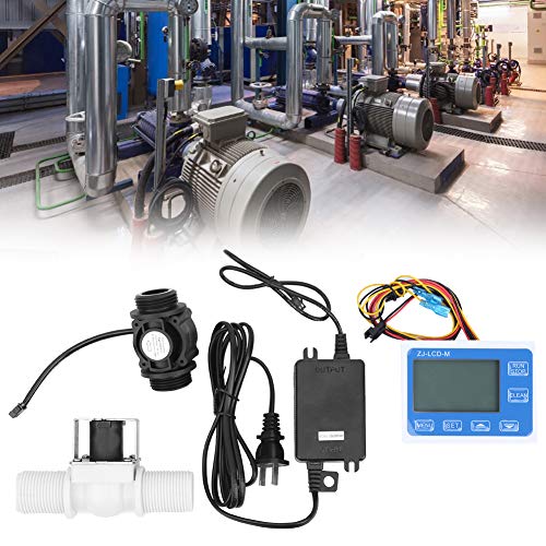 Sensor de controle de água, medidor de água de controle de água Alta confiabilidade Designs ultra finos generosos com tela LCD