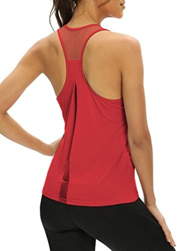 Bestisun Women Mesh Racerback Tank Tankout Yoga Gym Athletic Camisetas