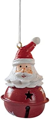 Gnome Ornament Set 12 Christmas Painted Resina Snowman Snow Bell Pingente Decorações criativas Pingente de árvore de Natal