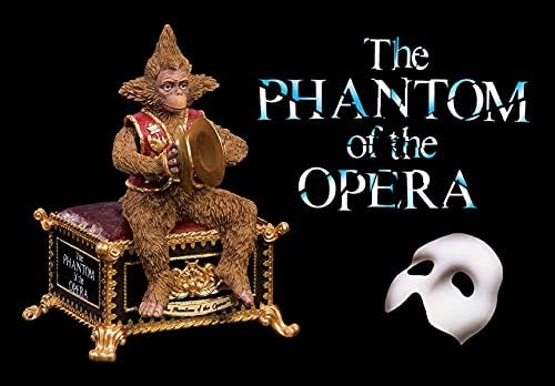 A empresa de caixa de música de São Francisco, Phantom of the Opera Musical Monkey, estatueta
