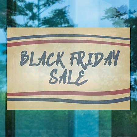 CGSignLab | Black Friday Sale -Netsalgia Stripes Janela se apega | 36 x24