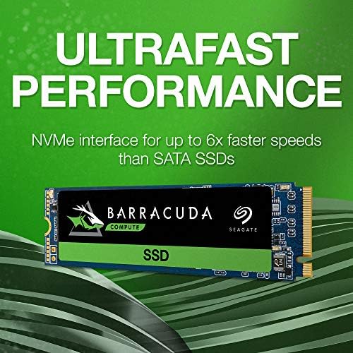 Seagate Barracuda 510 250 GB SSD Solid State Internal State Drive - PCIE NVME 3D TLC NAND PAR