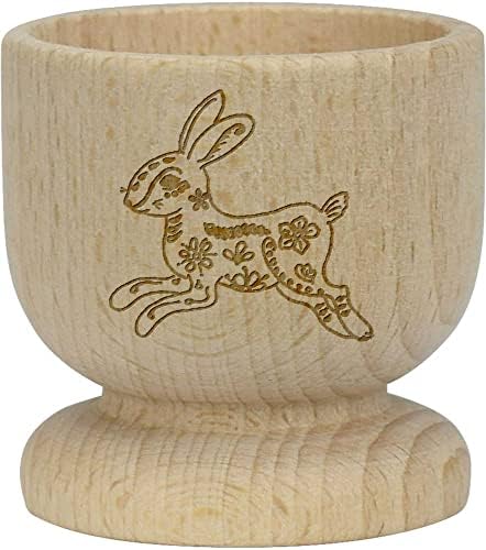 Azeeda 'Decated Floral Rabbit' Cup