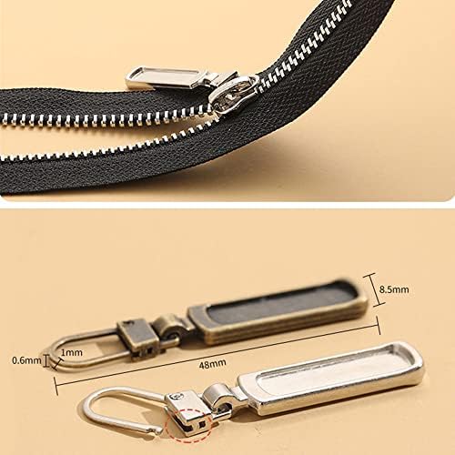 Zipper Pull Tab Substacement Metal Zipper MEND Fixer para mochilas de jaqueta de malas