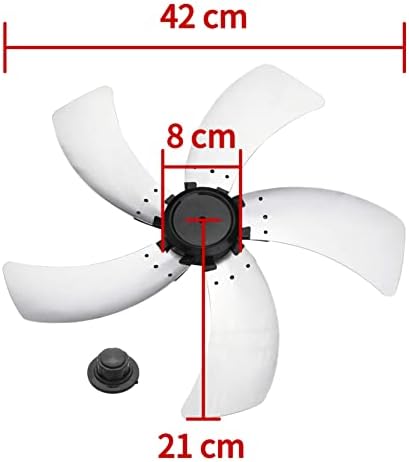Substituição da lâmina do ventilador FeShows para o ventilador de ventilador de pedestal Acessórios do ventilador Tipo