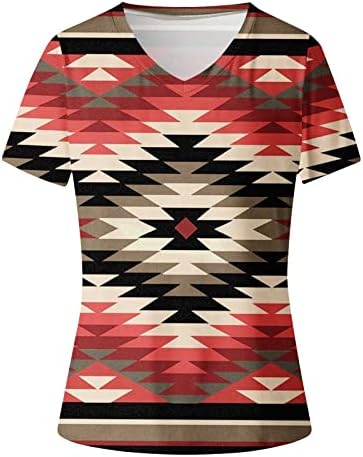 Tops de verão para mulheres, Womend Fashion Printing camise