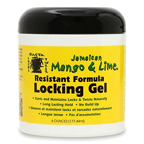 Gel de travamento de fórmula resistente à manga e limão jamaicano, 6 onças