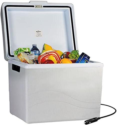KOOLATRON TERMOELECTRIC ICELET 12V COLIDER AXENTO 45 QT, geladeira portátil elétrica com cabo de alimentação de 12 volts