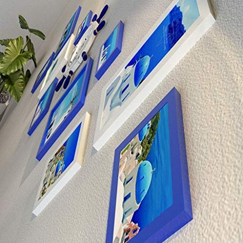 ZCXIYU MEDITERRANEANO Decoração da escada pintando foto de parede de parede quarto quarto imagem moldura quadro de quadros